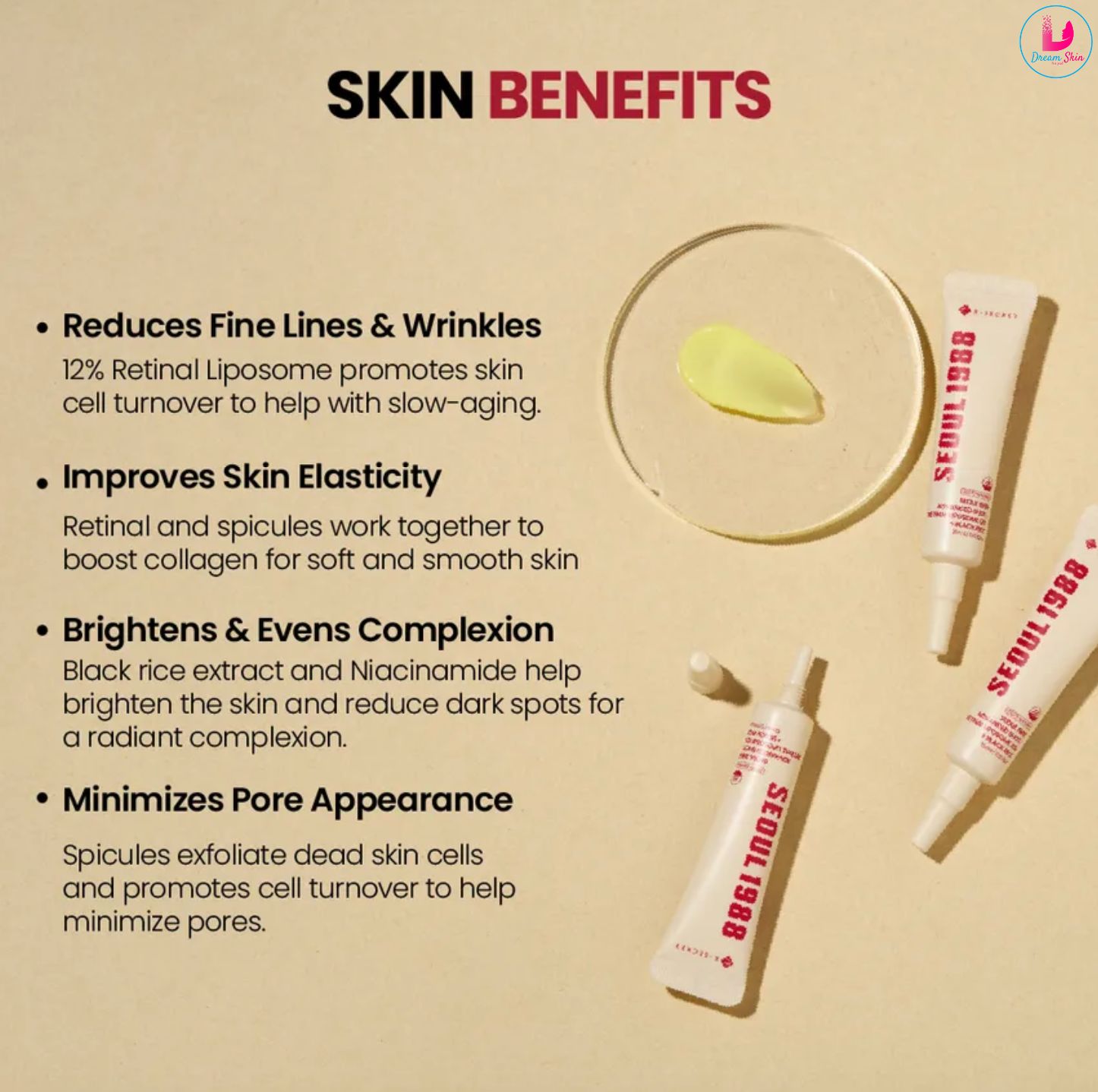 KSECRET SEOUL 1988 Advanced Shot Retinal Liposome 12% + Black Rice [15ml]